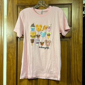 Unisex Medium - # Disney Life  - Disney Life Snacks Food Short Sleeve Tee Shirt